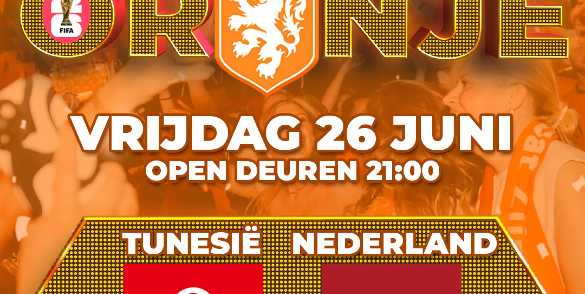 4x5 Cityvan Oranje26 Tunesie Nederland