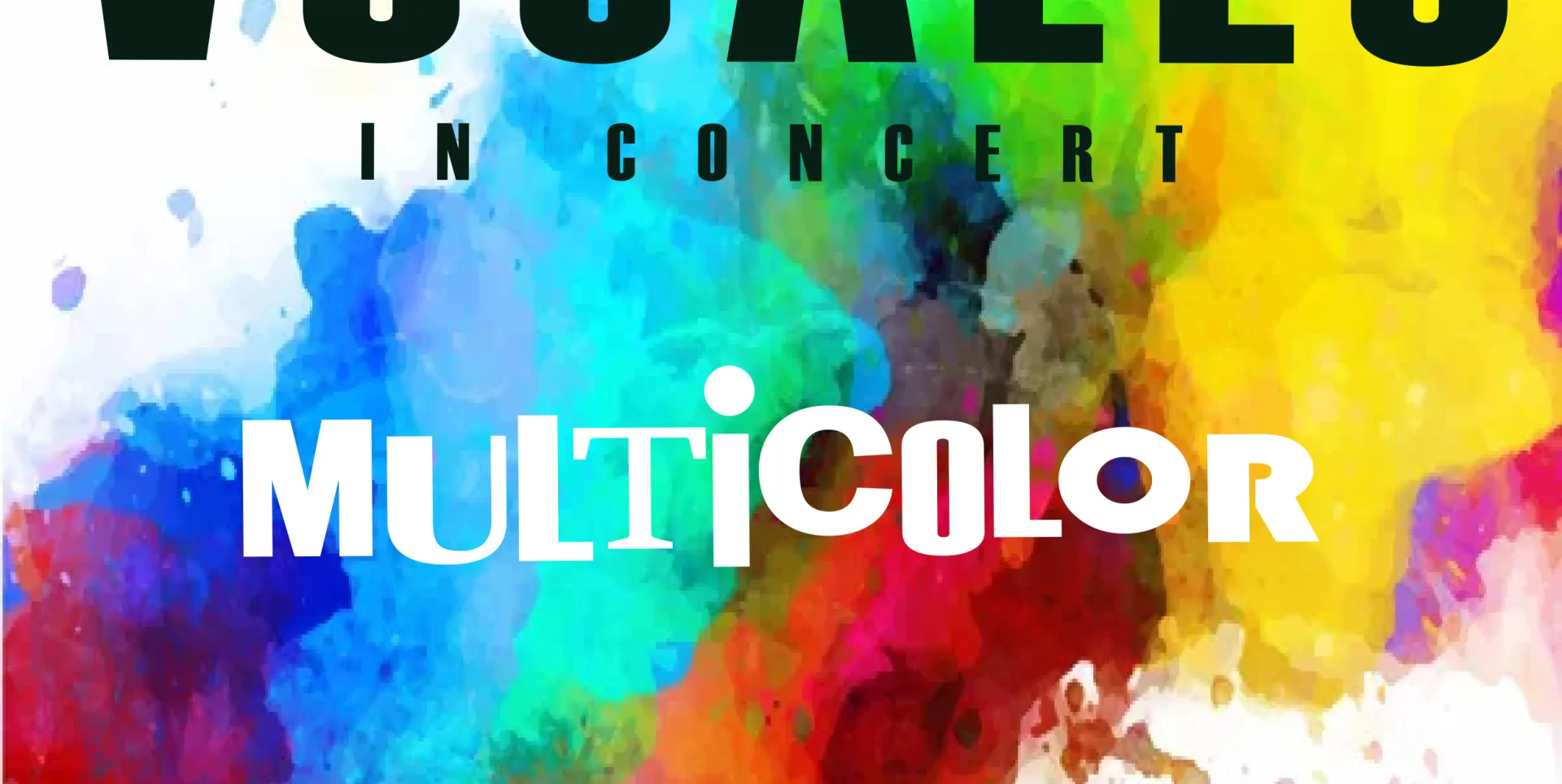Multicolor Concert Vocales 26