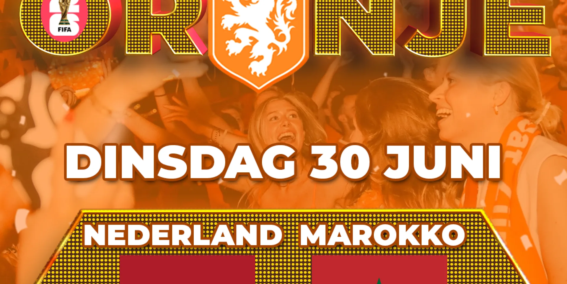4x5 Cityvan Oranje26 Nederland Marokko