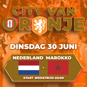 4x5 Cityvan Oranje26 Nederland Marokko