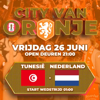 4x5 Cityvan Oranje26 Tunesie Nederland