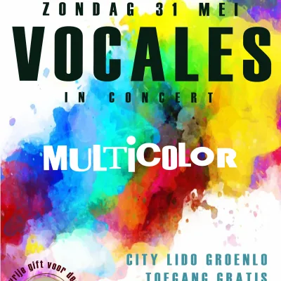 Multicolor Concert Vocales 26