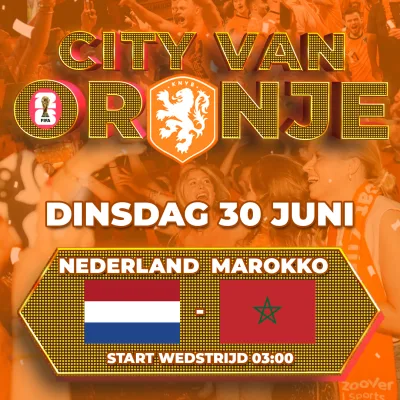 4x5 Cityvan Oranje26 Nederland Marokko